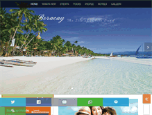 Tablet Screenshot of dboracay.com